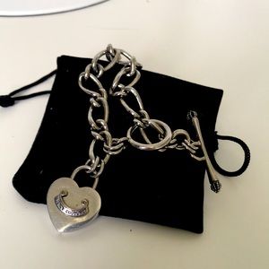 JUICY COUTURE chain link bracelet